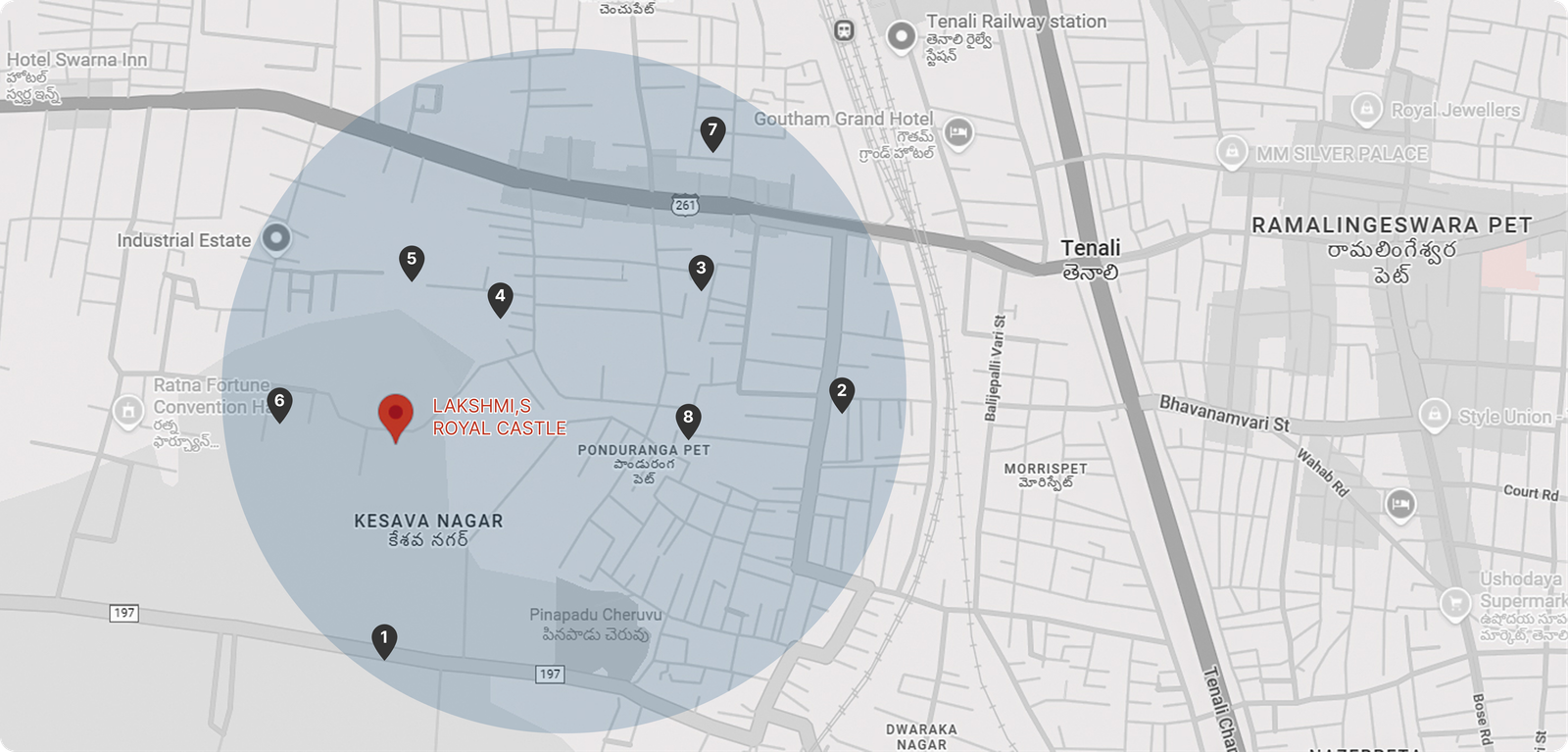 Royal Castle map location